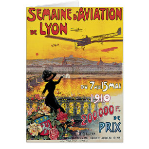 Vintage Travel, Airplanes Air Show, Lyon, Frankrij