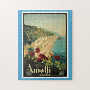 Vintage Travel Amalfi Italy Legpuzzel