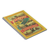 Vintage Travel and Tourist Guide of England Notitieboek (Rechterzijde)