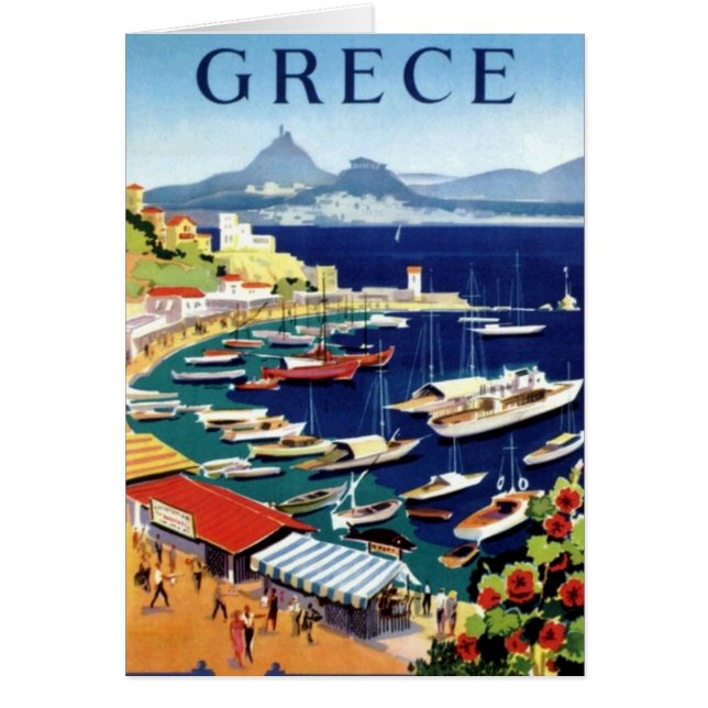 Vintage Travel Athens Griekenland (Voorkant)