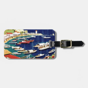 Vintage Travel Athens Griekenland Bagagelabel
