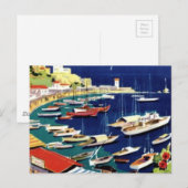 Vintage Travel Athens Griekenland Briefkaart (Voorkant / Achterkant)