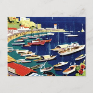 Vintage Travel Athens Griekenland Briefkaart