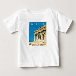 Vintage Travel Athens Griekenland Parthenon Temple