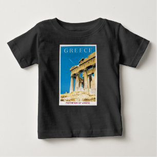 Vintage Travel Athens Griekenland Parthenon Temple