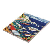 Vintage Travel Athens Griekenland Tegeltje (Zijkant)