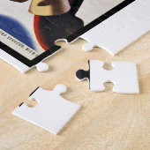 Vintage Travel Austria Ski Legpuzzel (Zijkant)