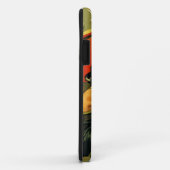 Vintage Travel Beach Poster iPhone cover (Achterkant/rechts)