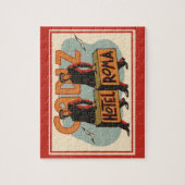 Vintage Travel Bellhops Hotel Roma, Cadiz, Spanje Legpuzzel (Verticaal)