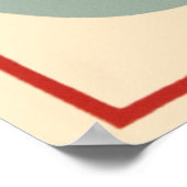 Vintage Travel Bellhops Hotel Roma, Cadiz, Spanje Poster (Hoek)