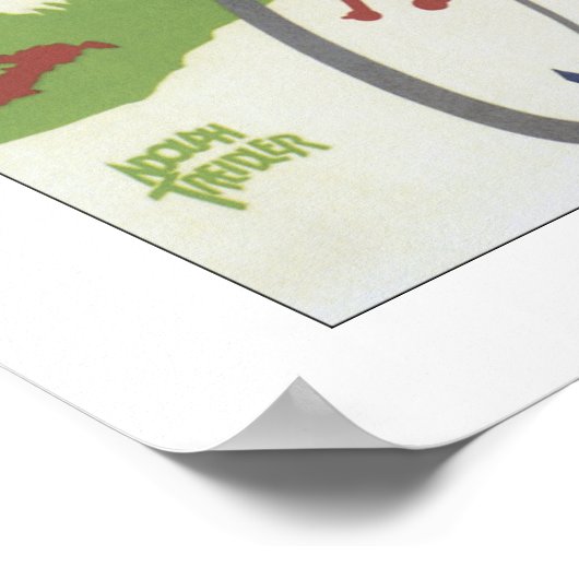 Vintage Travel Bermuda Poster Print (Hoek)