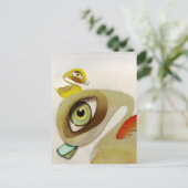 Vintage Travel Briefkaart (Staand voorkant)