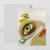 Vintage Travel Briefkaart (Voorkant / Achterkant)