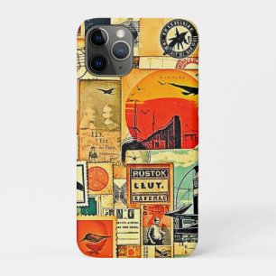 Vintage Travel Briefkaart Art Case-Mate iPhone Case