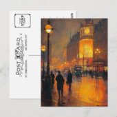 Vintage Travel Briefkaart Londen (Voorkant / Achterkant)