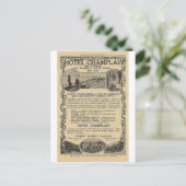 Vintage Travel Briefkaarten (Staand voorkant)