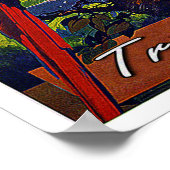 Vintage Travel Caribbean by Air Poster (Hoek)