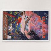 Vintage Travel Caribbean Legpuzzel (Horizontaal)