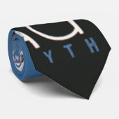 Vintage Travel Chicago heeft alles City Skyline Stropdas (Opgerold)