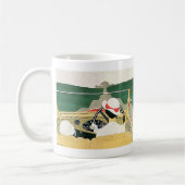 Vintage Travel, converteerbare auto in het land Koffiemok (Links)