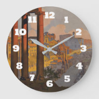 Vintage Travel Design met Roman Forum in Uitzicht