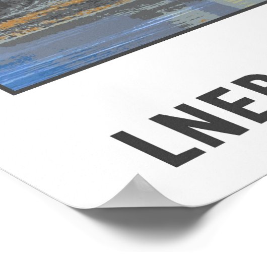 Vintage Travel, Eilean Donan Castle Poster (Hoek)