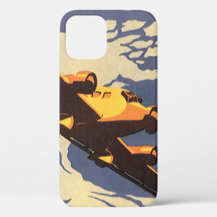 Vintage Travel- en Transportvliegtuig Case-Mate iPhone Case