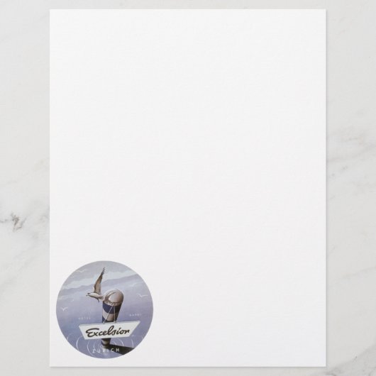 Vintage Travel Excelsior Hotel Zurich Zwitserland (Voorkant)