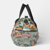 Vintage Travel Explorer Patroon Plunjezak (Rechts)
