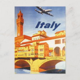 Vintage Travel Florence Firenze Italië Briefkaart