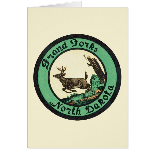 Vintage Travel, Grand Forks, North Dakota (Voorkant)