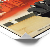 Vintage Travel in Duitsland Poster (Hoek)