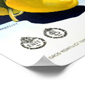 Vintage Travel Italië Poster (Hoek)