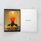 Vintage Travel Kaart Egypt (Binnen)