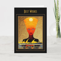 Vintage Travel Kaart Egypt