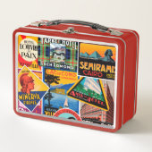 Vintage Travel Labels (Voorkant)