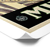 Vintage Travel, Milano Italië Poster (Hoek)