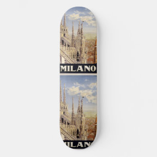 Vintage Travel Milano Milaan Italië skateboards