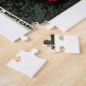 Vintage Travel Monaco Grand Prix Automobile Legpuzzel (Zijkant)