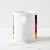 Vintage Travel Napoli Italië mokken (Achterkant)