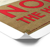 Vintage Travel, Noorwegen Ski Poster (Hoek)