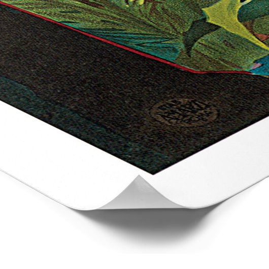 Vintage Travel, Palermo Italië Poster (Hoek)