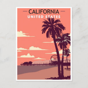 Vintage Travel Postcard California america Briefkaart