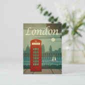 Vintage Travel Postcard - London Briefkaart (Staand voorkant)