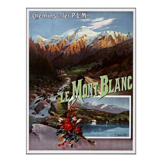 Vintage Travel poster (Voorkant)