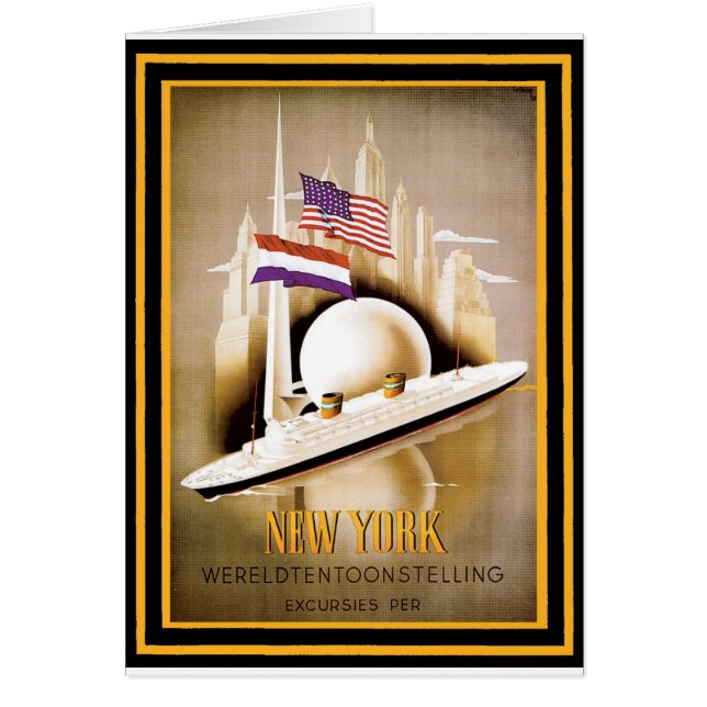 Vintage Travel Poster 16 (Voorkant)