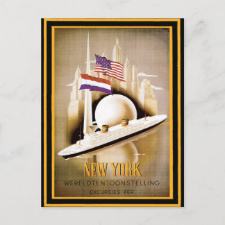 Vintage Travel Poster 16 Briefkaart