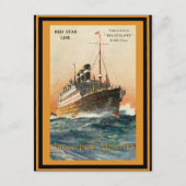 Vintage Travel Poster 20 Briefkaart (Voorkant)
