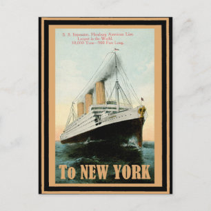 Vintage Travel Poster 21 Briefkaart