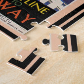 Vintage Travel Poster 34 Legpuzzel (Zijkant)